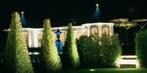 Typy dekorativního osvětlení pro stromy a keře